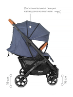 Коляска детская MOWBaby "SMART" MB101 Blue