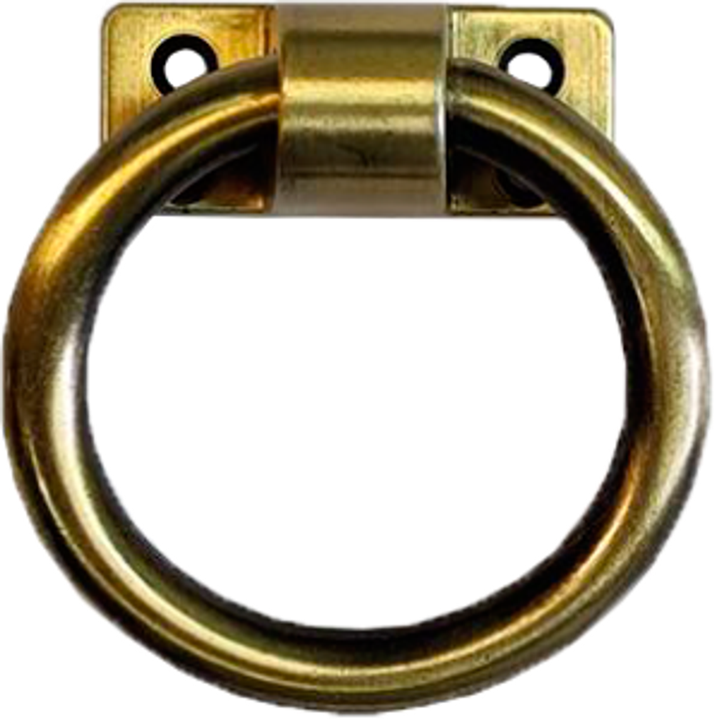 кольцо ручка бронза