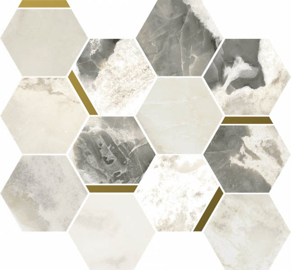 Мозаика STELLARIS DOVER LIGHT MOSAICO CHIC (620110000227)