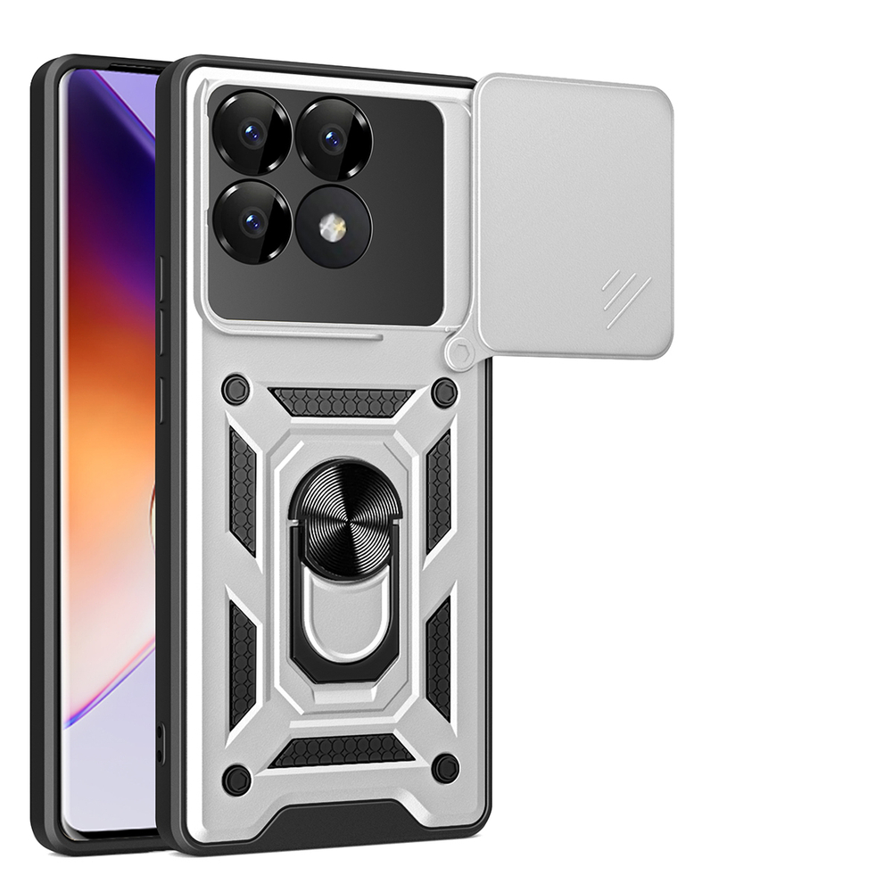Чехол с кольцом Bumper Case для Poco F6 Pro