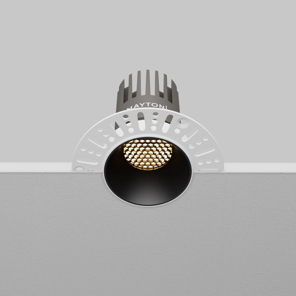 Светильник встраиваемый светодиодный Maytoni   DL119-10W-3K-TRS-B