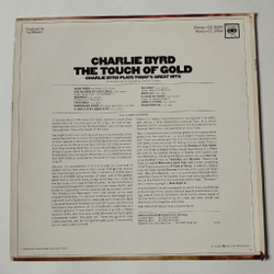 Винтажная виниловая пластинка LP The Touch Of Gold Charlie Byrd Plays Todays Great Hits (USA 1966)