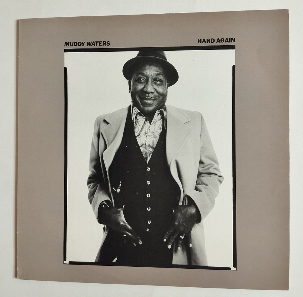 Винтажная виниловая пластинка LP Muddy Waters Hard Again (UK 1980)