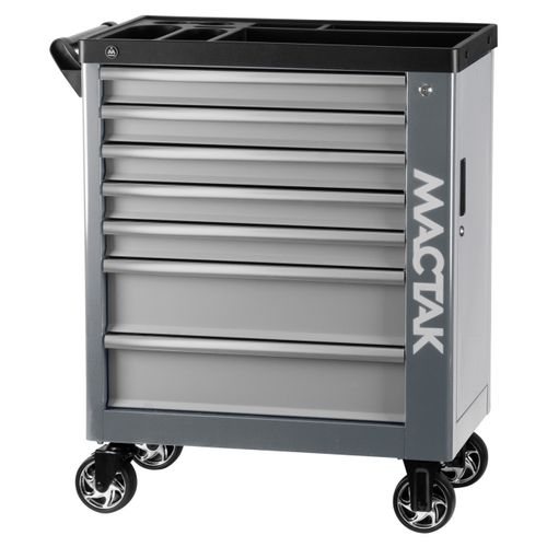 МАСТАК (521-07580G) Тележка инструментальная, 7 выдвижных ящиков, "НОВА", серая