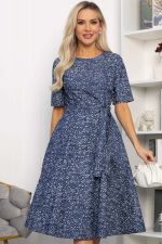 Платье Стиляги (синее) П13741-16М LT Collection