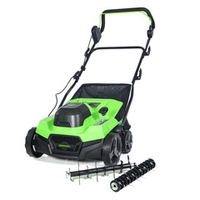 Аэратор-скарификатор аккумуляторный Greenworks GD40SC38II Арт. 2517607, 40V, 38 см,бесщеточный, без АКБ и ЗУ