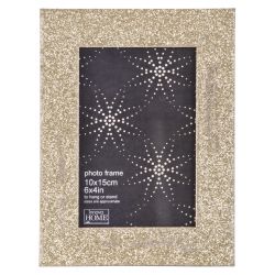 Innova PI00243 фоторамка 10*15cm Glitter , золото, МДФ | Innova