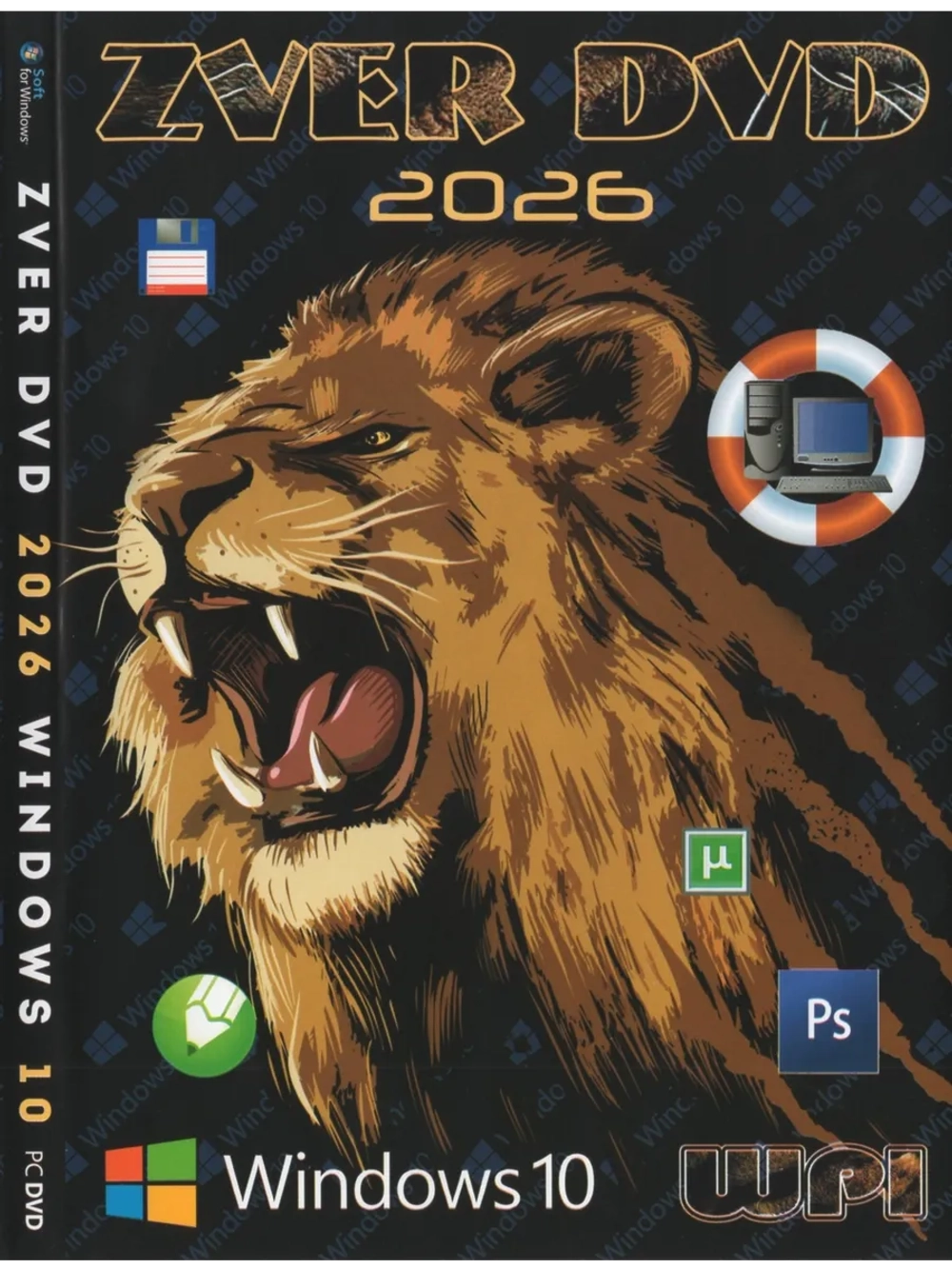 ZVER DVD 2026 - Windows 10 (DVD)