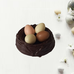 Шоколадная фигурка Гнездо с яйцами беж
