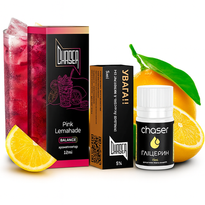 Chaser BLACK - Pink Lemonade (30ml, 5% nic)