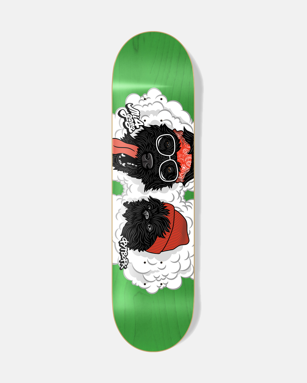 Дека Футворк Progress Мишгэнг Банда Зеленый | Промодель Миши Степанова