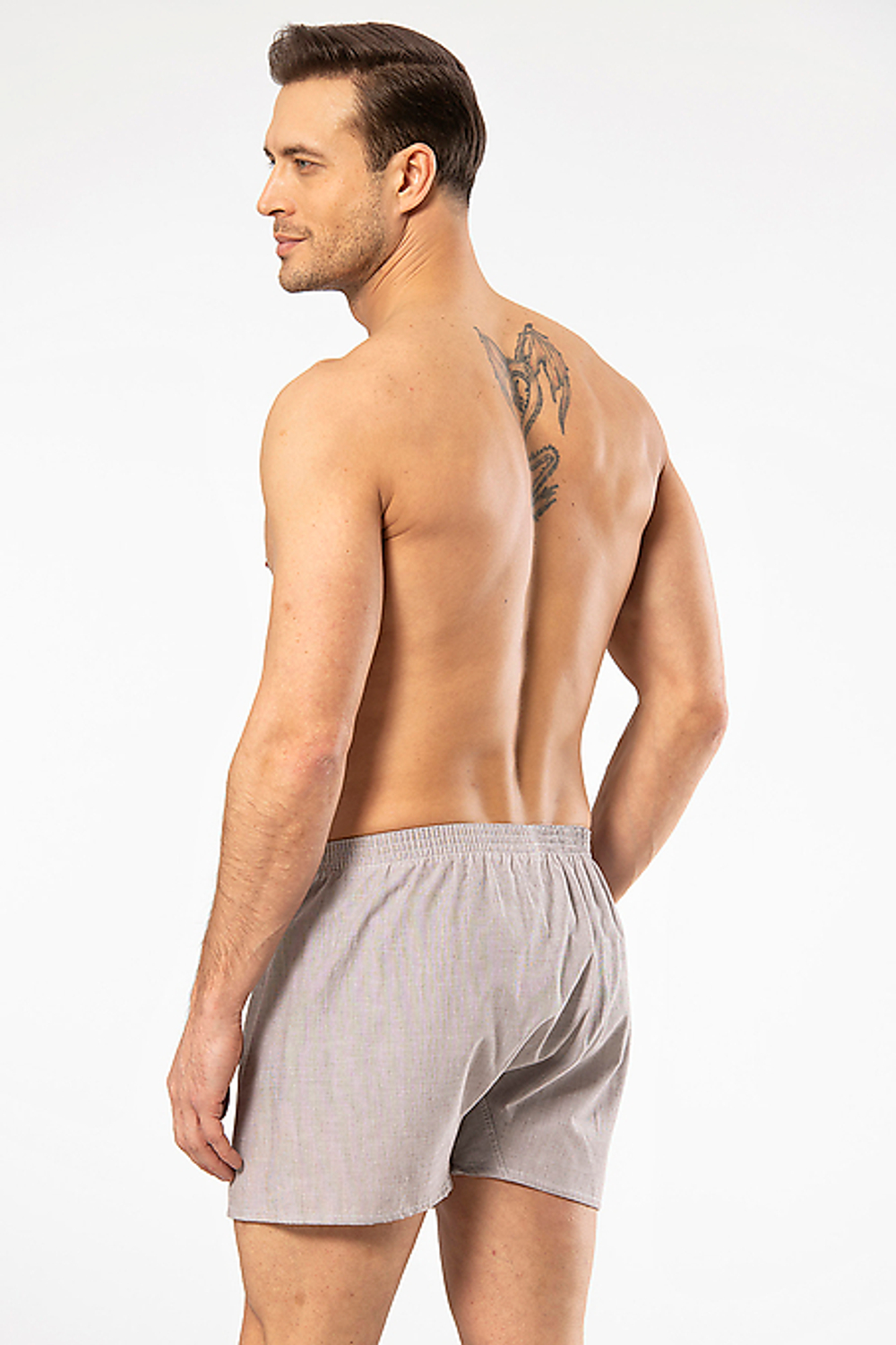 Трусы мужские боксеры светло-коричневый