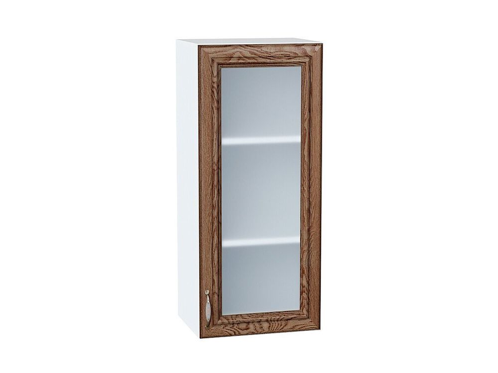 Шкаф верхний с 1-ой остекленной дверцей Шале