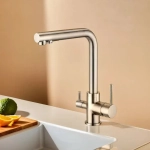 Смеситель для кухни под фильтр RIMERO RM4399NK (Никель)