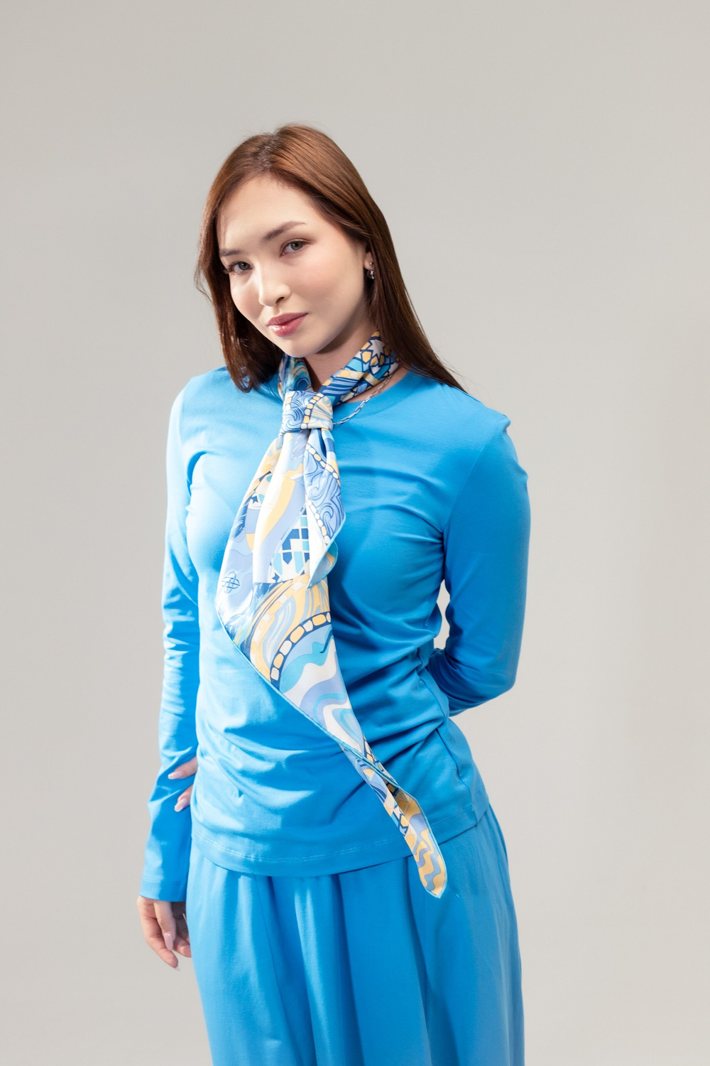 Платок, шелк