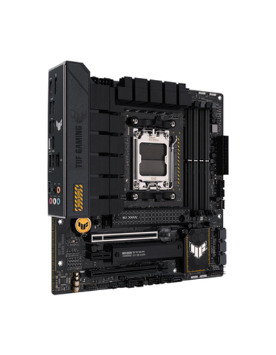 ASUS TUF GAMING B650M-PLUS, AM5, B650, 4*DDR5, 4*SATA, 2*M.2, 3*USB 3.2, 4*USB 2.0, Type-C, 3*PCIx16, 1*PCIx1, DP+HDMI, mATX; 90MB1BF0-M0EAY0