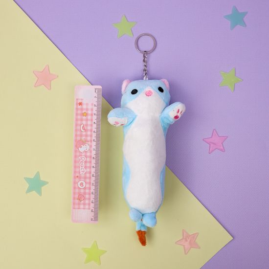 Мягкий брелок «Обнимашки от котейки» 16 см (ассортимент)