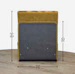 Кресло-кровать "Миник" 70 см, купон Собаки