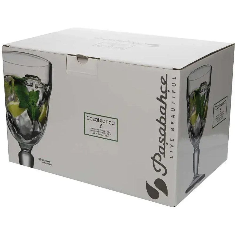 Набор бокалов для вина 6шт 320мл «Касабланка» 51268B
