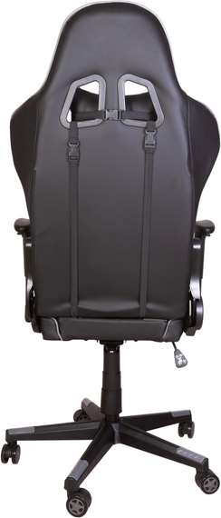 Кресло игровое Gramber B05 Экокожа черная/Экокожа серая