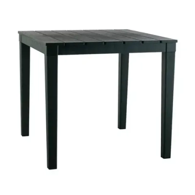 Стол Прованс квадратный 80см 4 ножки темно-зеленый 800х800х715мм