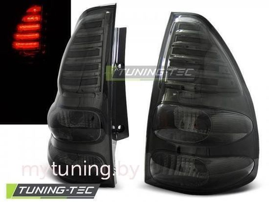 Задние фонари led smoke для Toyota Land Cruiser Prado 120