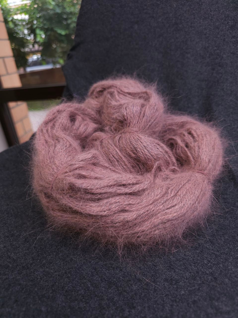 Итальянская пряжа в пасмах от BIAGIOLI MODESTO Angora 80, Spiky 3/17, 80% Ангора, 20% Нейлон