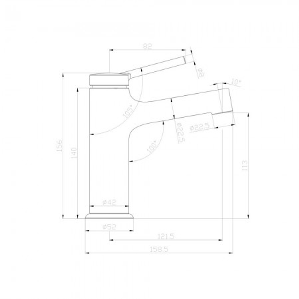LM3806C Смеситель Lemark Minima для раковины