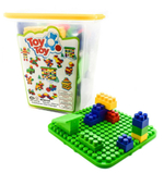 Конструктор 200эл. пластмассовом контейнере BTG-024 (25х25х30см)