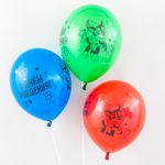 Шар (12''/30 см) Щенячий Патруль, Поздравляем!, Ассорти, пастель, 4 ст, 25 шт.