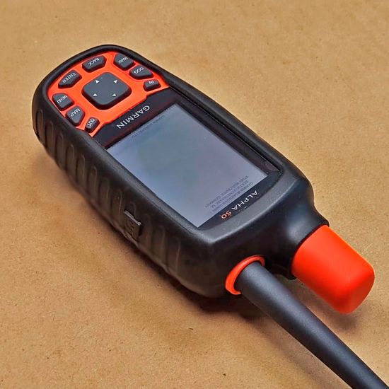 Чехол Garmin Alpha 50 / Astro 320 силикон (черный)