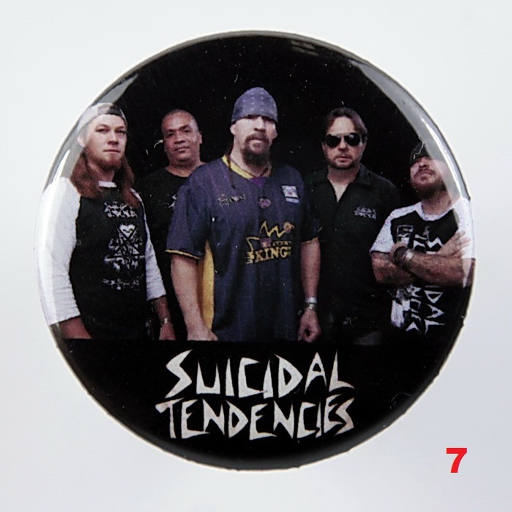 Значок Suicidal Tendencies ( в ассортименте )