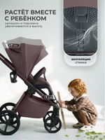 Коляска 3 в 1 Sweet Baby SBL Elegante Pro + автокресло Elegante Plus Mokka