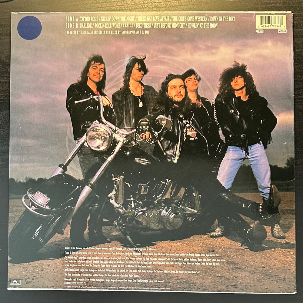 Delta Rebels - Down In The Dirt (Германия 1989г.)