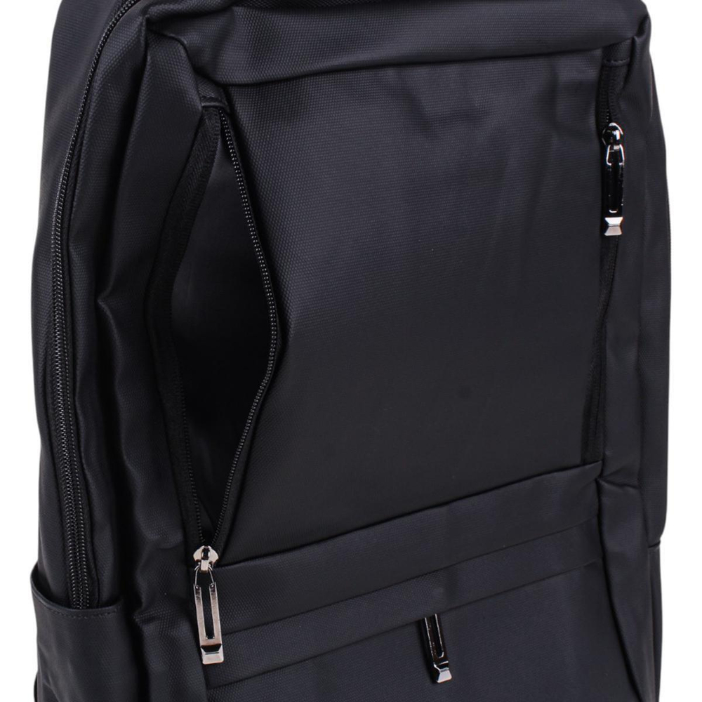 Рюкзак молодежный 41*30*10 см,1отд,3 карм,USB пров,отсек д/ноут,черный