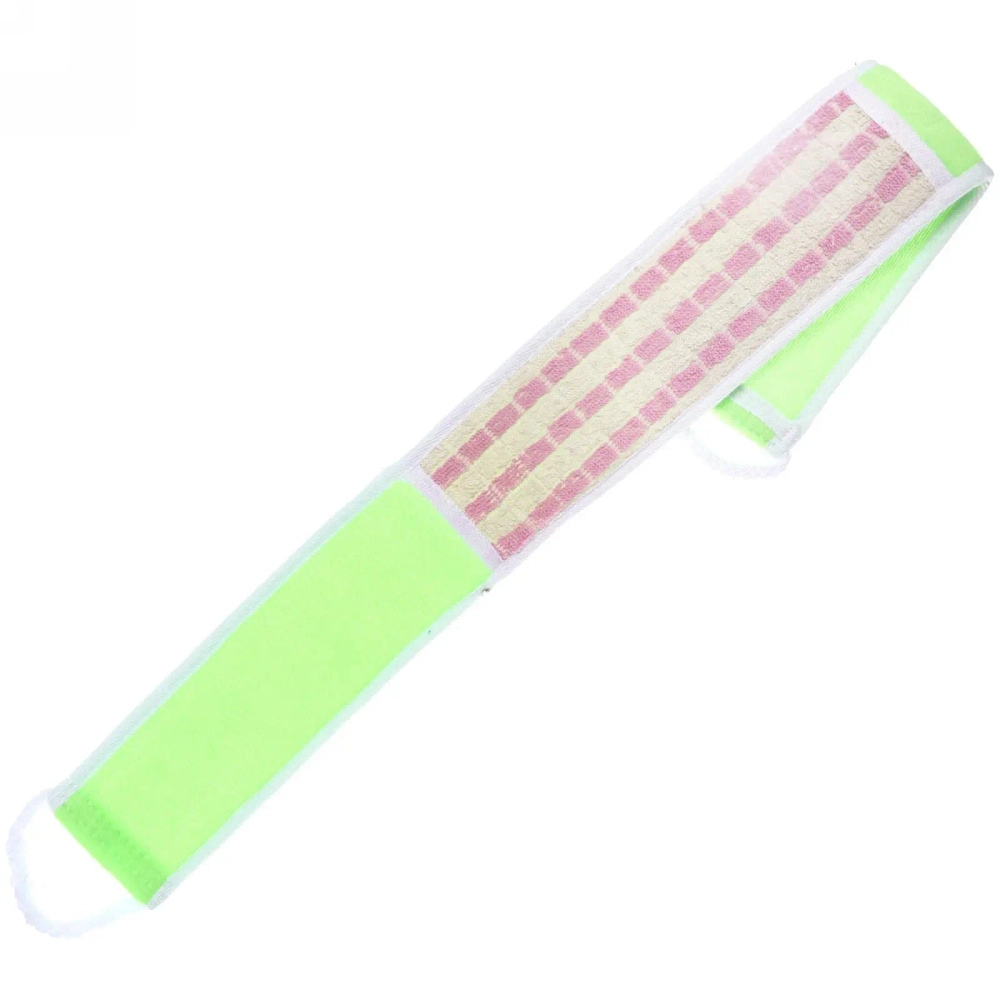 Мочалка для тела комбинированная «Ультрамарин - Забота», цвет микс, 68*8см