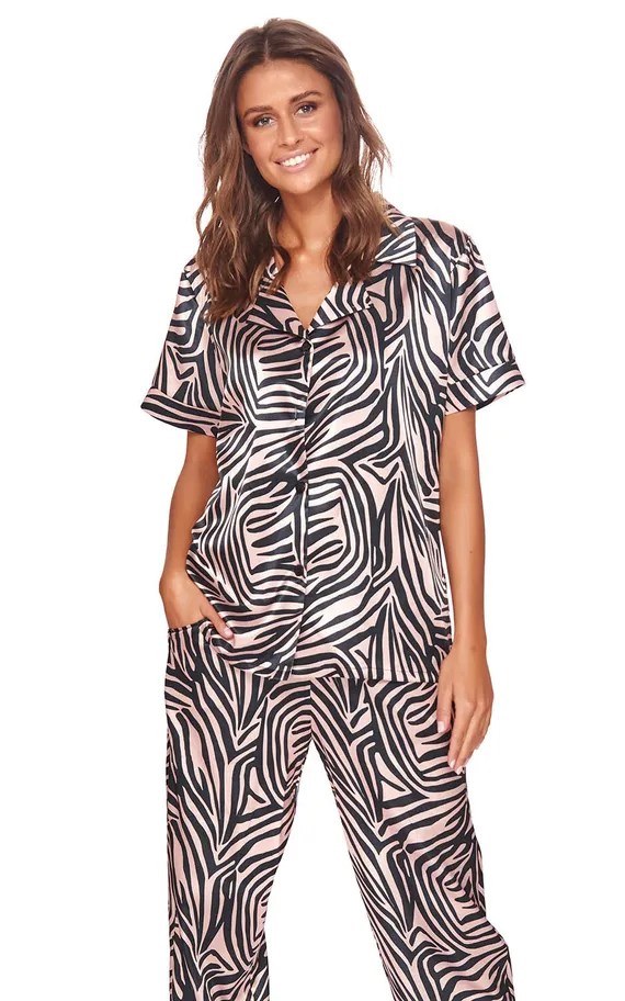 Пижама PM.4142 Zebra Mono