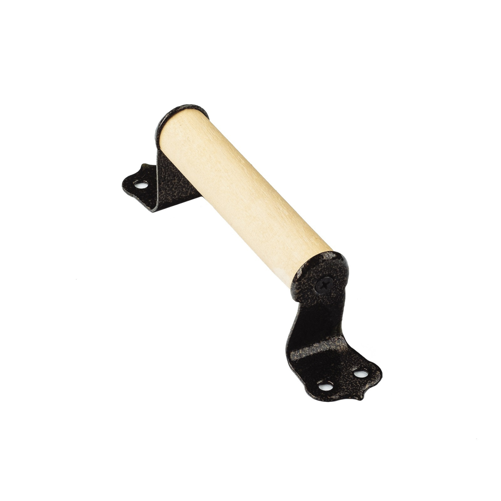 Ручка скоба круглая РСД-120 светлое дерево (10шт/уп)