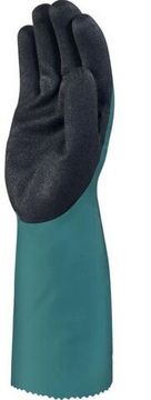 Перчатки Delta Plus CHEMSAFE VV835 L=35см нитрил р.9