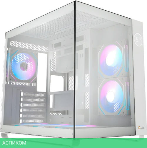 Корпус Ocypus Iota C70 ARGB без БП White (Iota-C70-WHD600XX-GL)