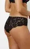 BELLA BLACK/BEIGE Трусы бразильяно