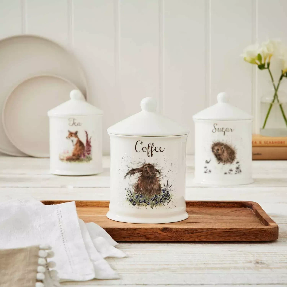 Royal Worcester - Контейнер для кофе Wrendale Design 14,5x10см / артикул   WNC3996-XW  / GTIN 749151624016