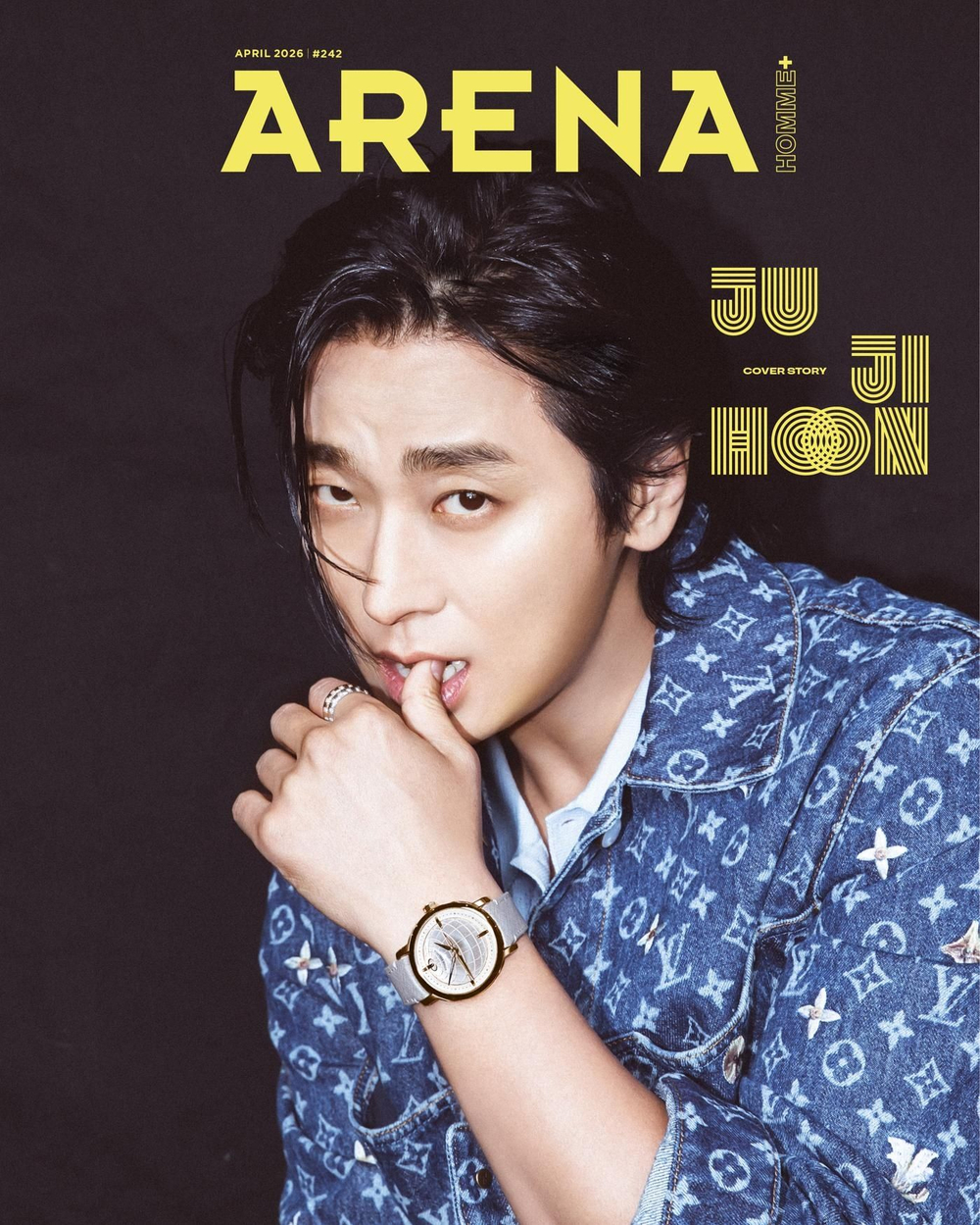публикация ARENA HOMME - 2026.04 JU JI HOON A Type