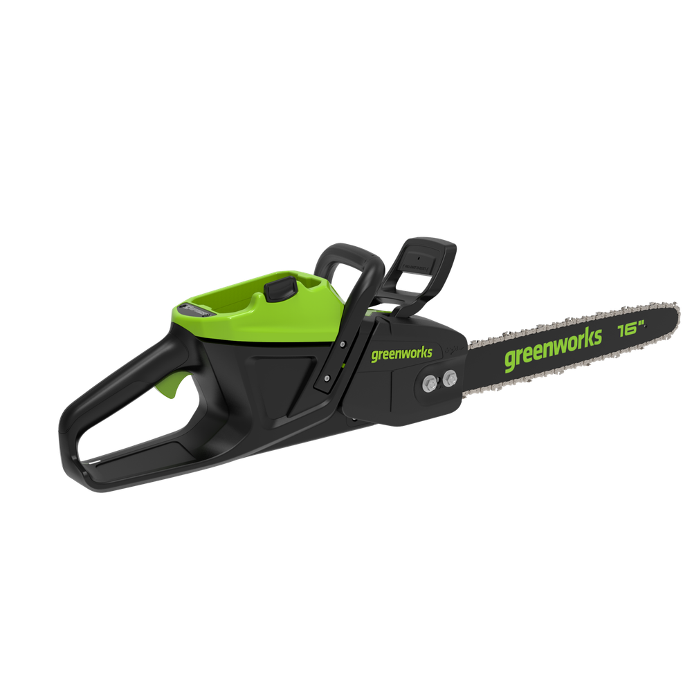 Цепная пила аккумуляторная Greenworks GD60CS25k5 Арт. 2008907UG, 60V, 40 см, бесщеточная, 2500 Вт, с 1хАКБ 5 Ач. и ЗУ