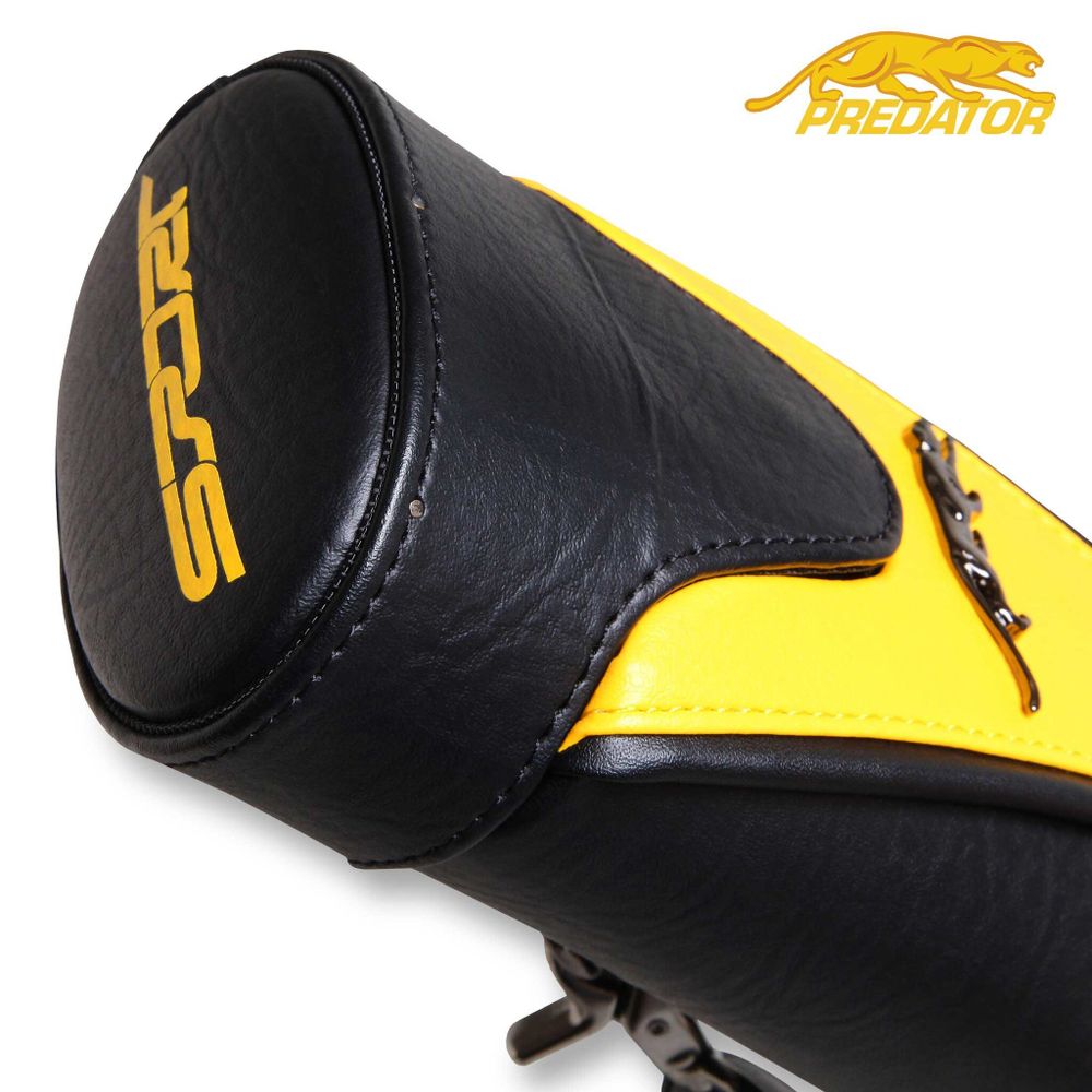 Тубус Predator Sport 2x2 черный/жёлтый