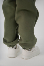 Джоггеры с начёсом свободного кроя Хвоя