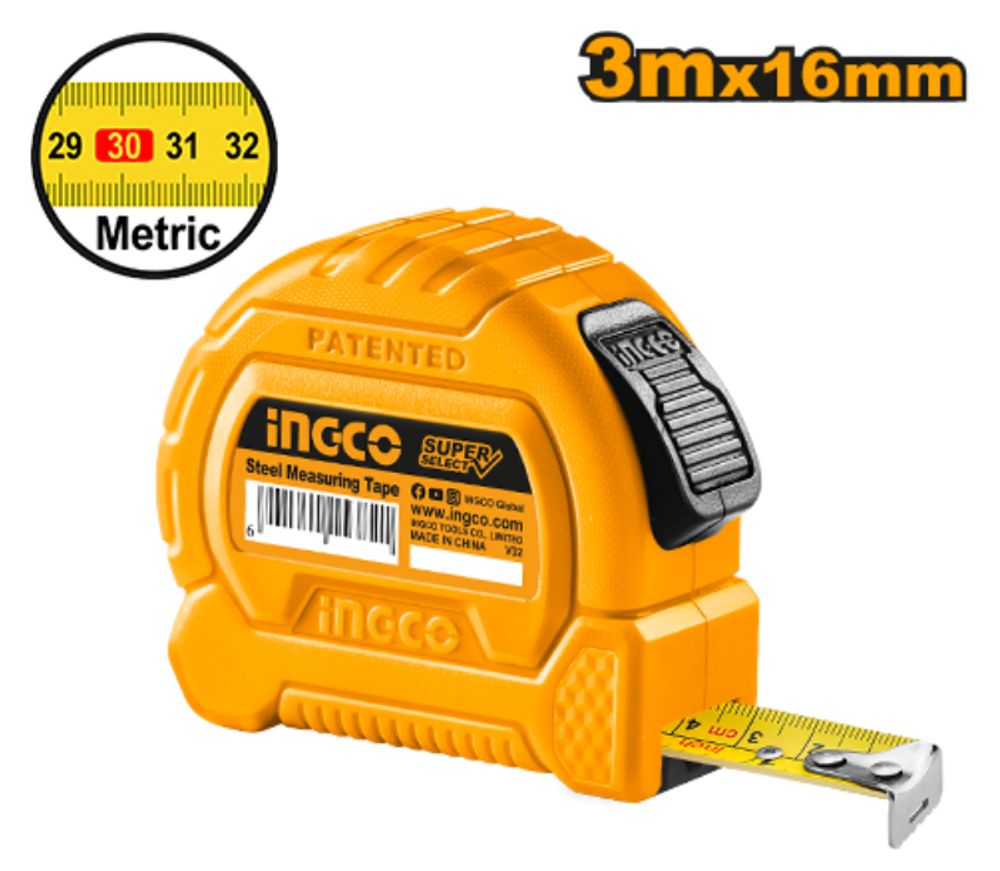 Рулетка измерительная INGCO HSMT27316-1 3х16 мм