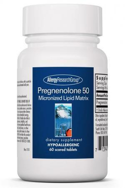 Pregnenolone 50 мг 60 таблеток Allergy Research Group