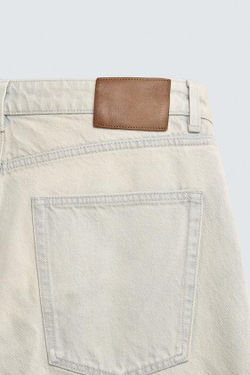 ZARA ДЖИНСЫ BAGGY FIT, НЕБЕСНО-ГОЛУБОЙ