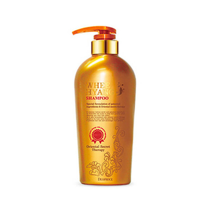 Deoproce Whee Hyang Shampoo шампунь с корнем женьшеня
